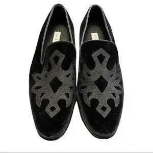 Steve Madden | Shoes | Steve Madden Mens Lorax Black Velvet 